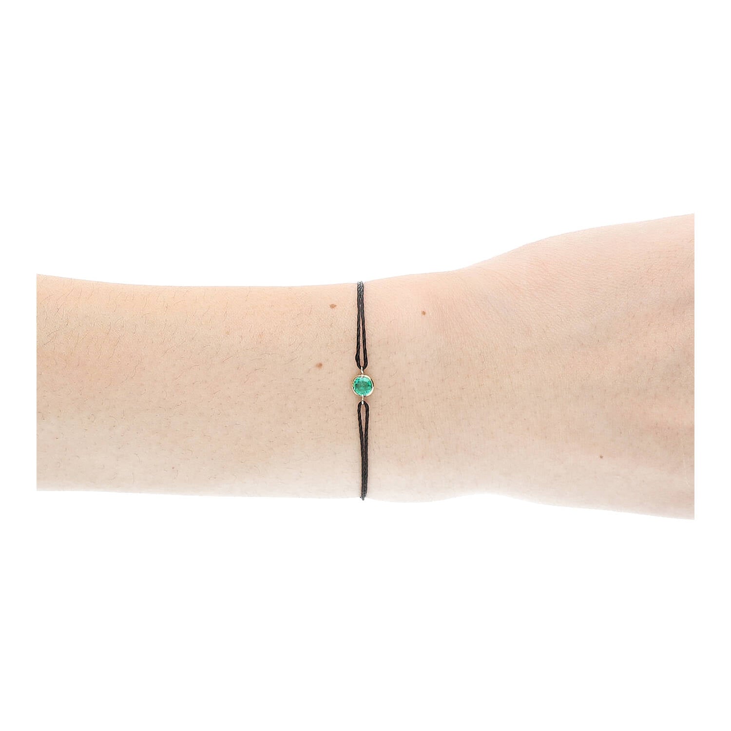 805073404 Emerald Cord Bracelet