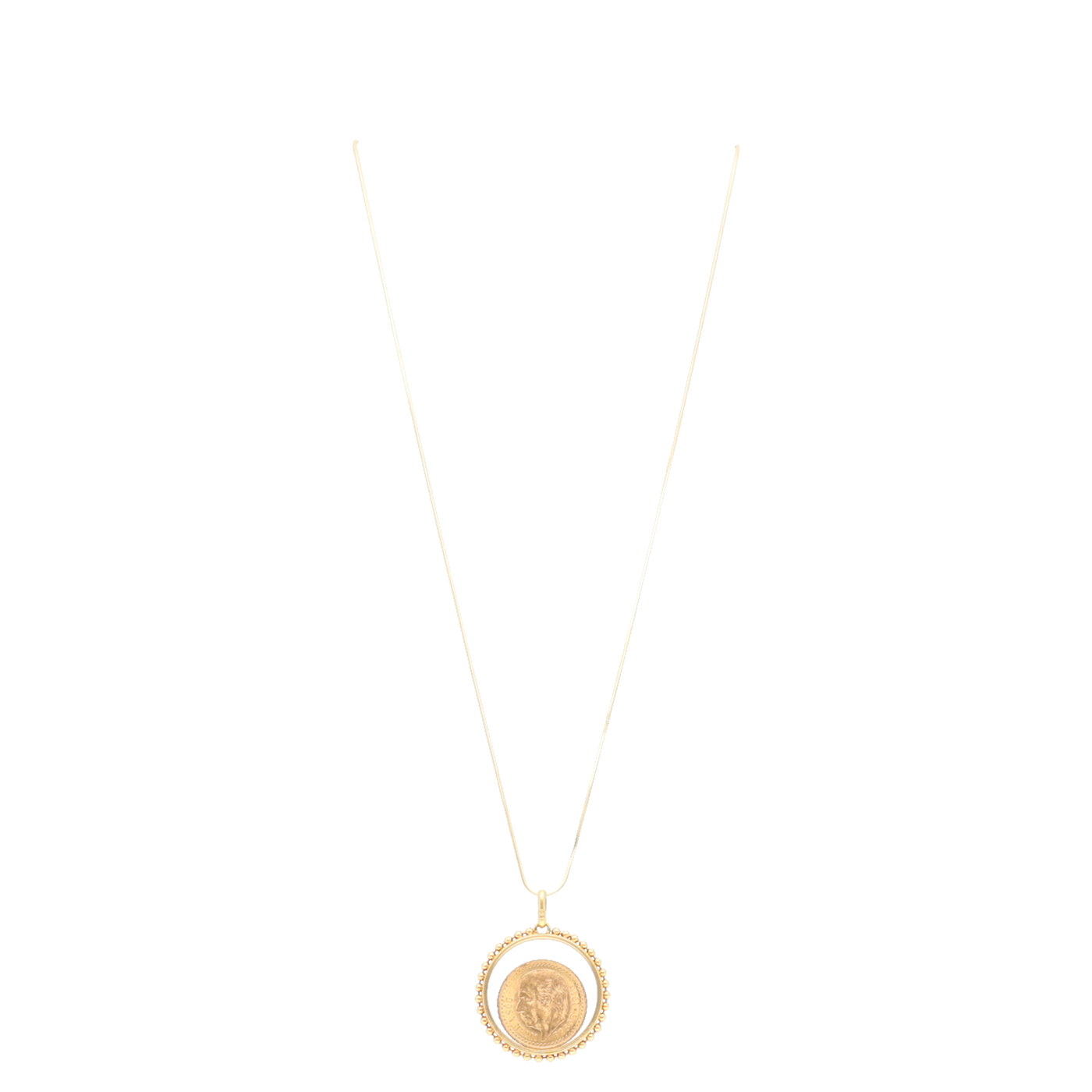 06250340 COIN PENDANT TOP